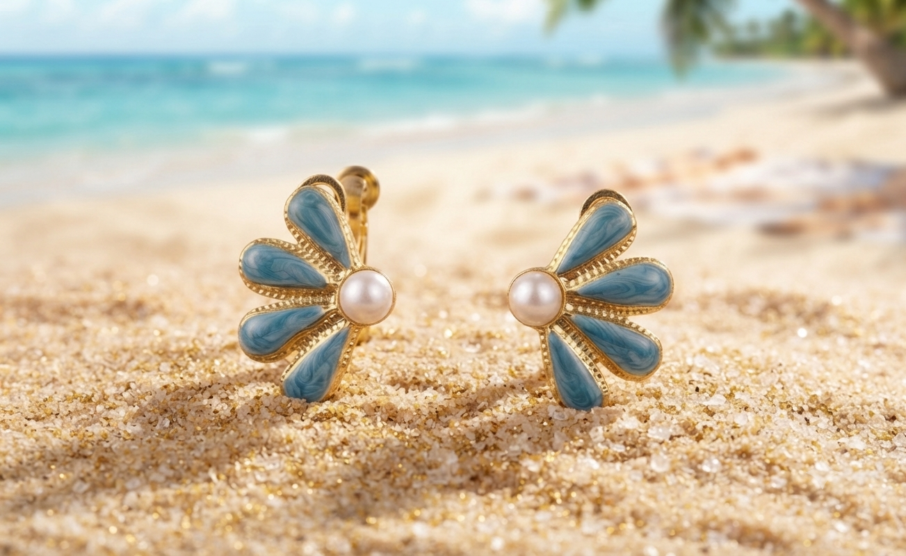 Aretes perla