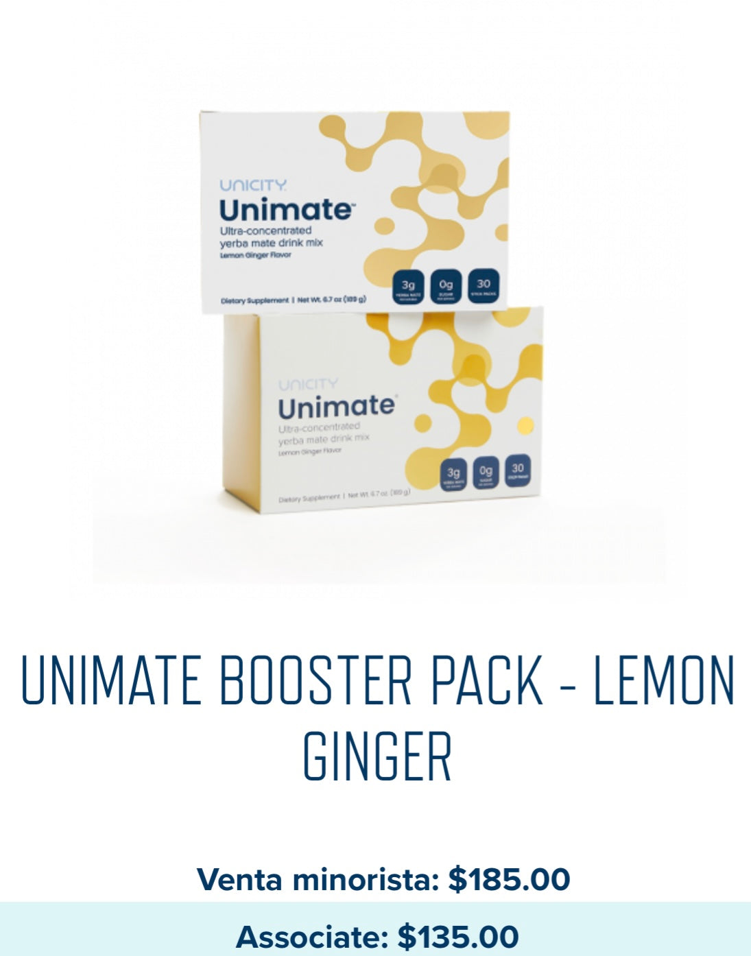 Unimate Booster Pack