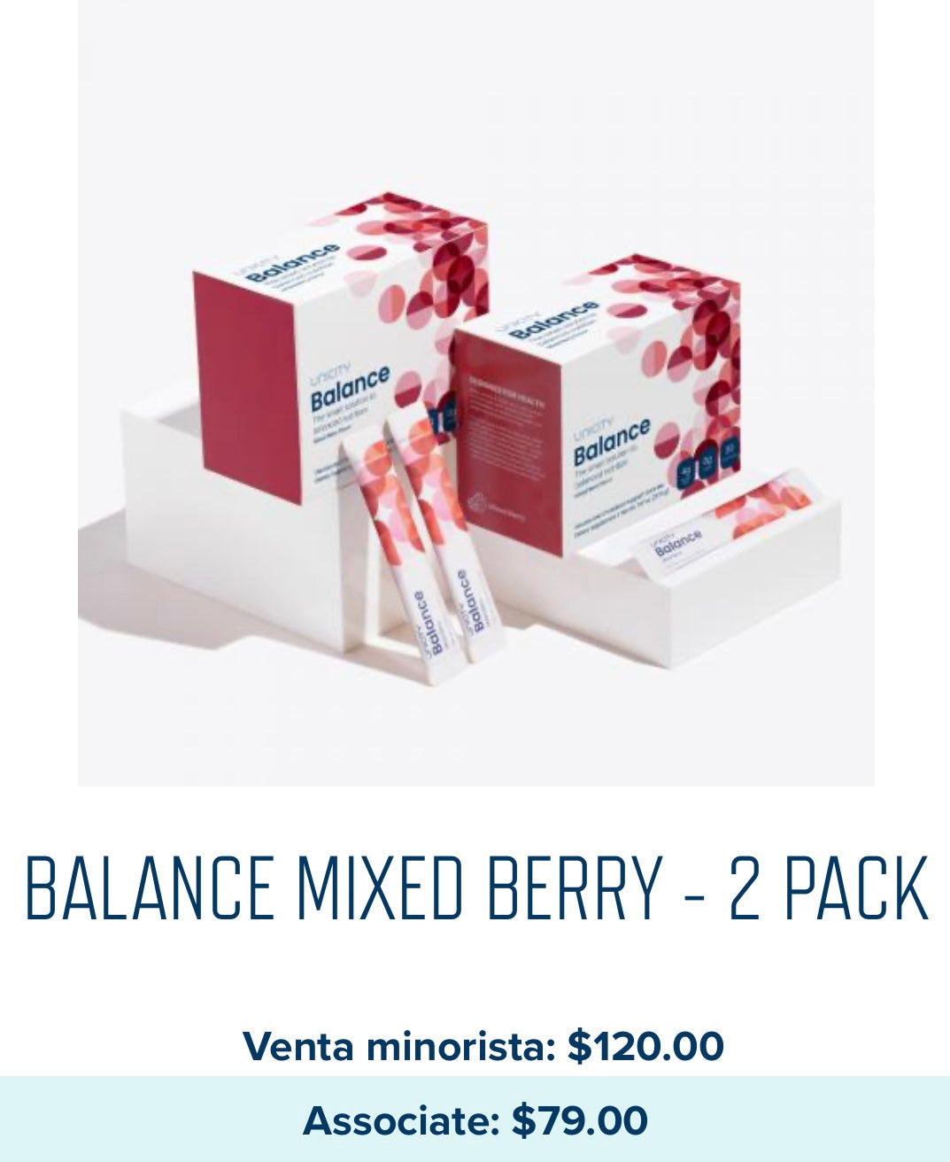 Balance Mixed Berry -2 pack