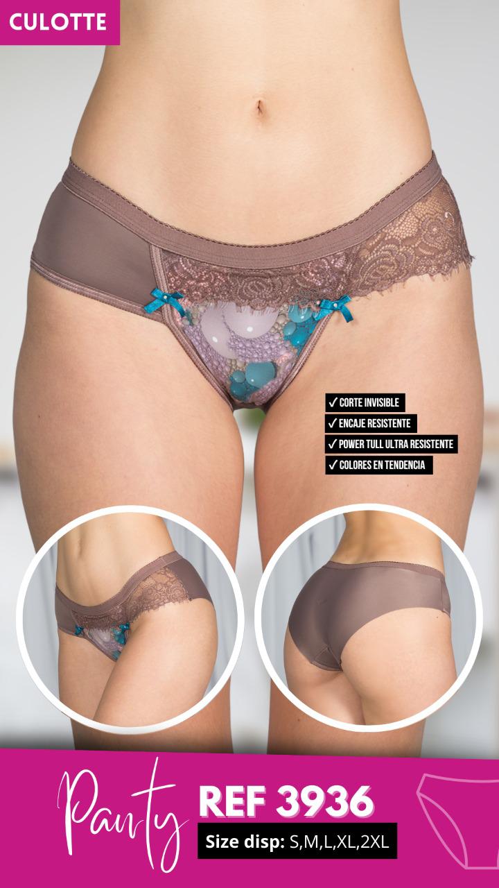 Panty Pqte de 3 Culote Pettacci #3936