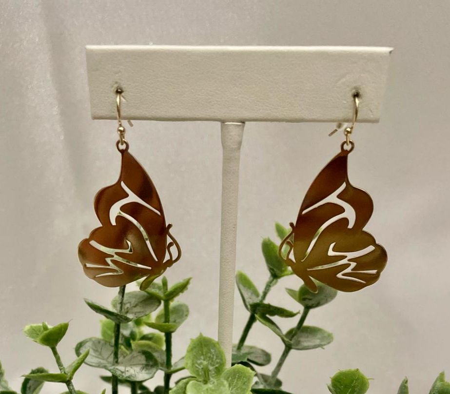 Aretes mariposa